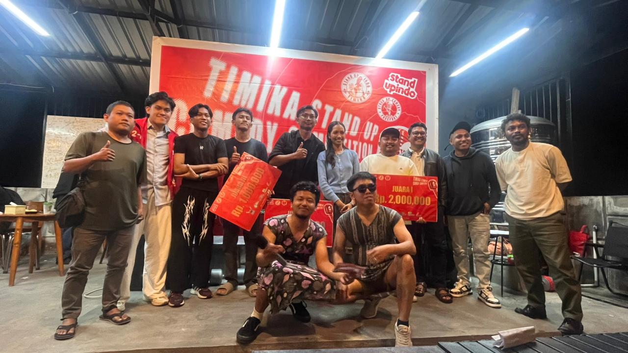 Panggung Komedi Memanas, 6 Komika Siap Berlaga di Timika Stand Up Comedy Competition 2026